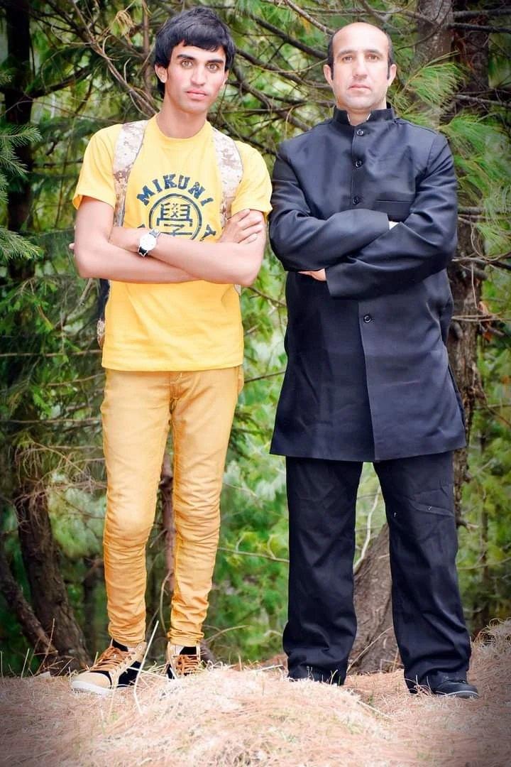 Two of the gym's coaches photographed outdoors